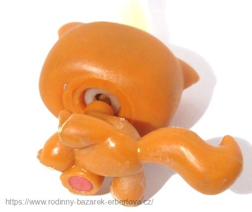 LITTLEST PET SHOP  kočka SHC s vlásky LPS 226 + červený magnet
