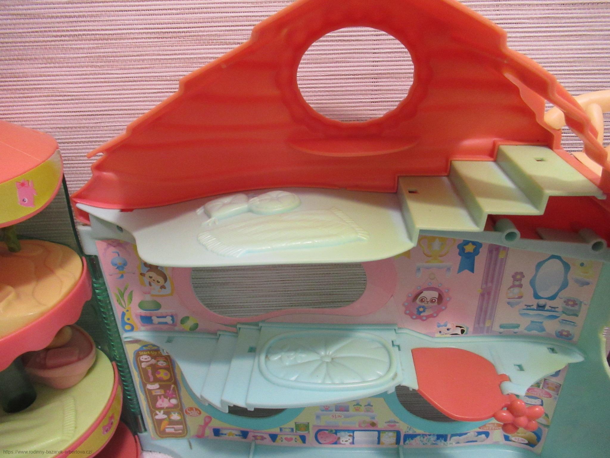 LITTLEST PET SHOP velký domeček XL dům LPS s Kolotočem
