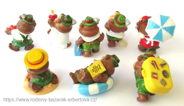 Kinder figurka Ferrero Bavorák sestava