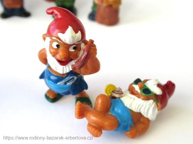 Kinder figurka Ferrero sestava Trpaslíci