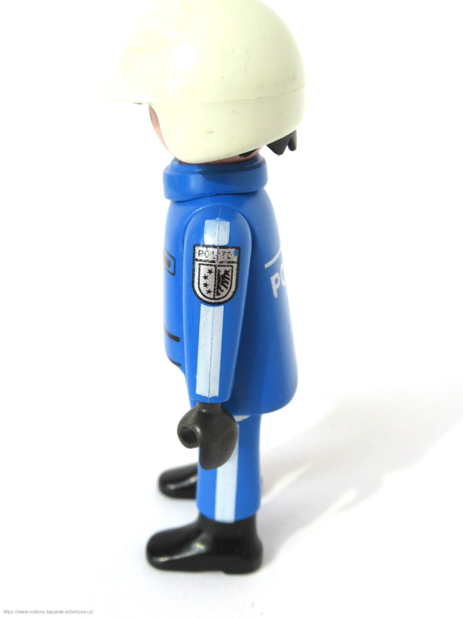 PLAYMOBIL figurka Pán policista + přilba