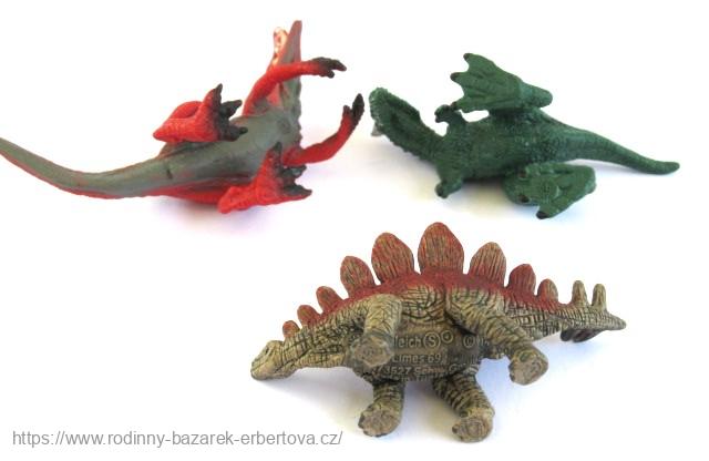 SCHLEICH figurka zvíře 3x mini Dinosaurus sestava č.6