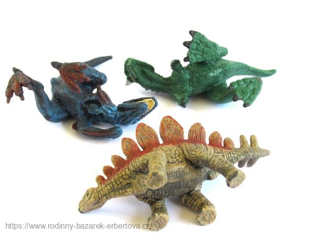 SCHLEICH figurka zvíře 3x mini Dinosaurus sestava č.8