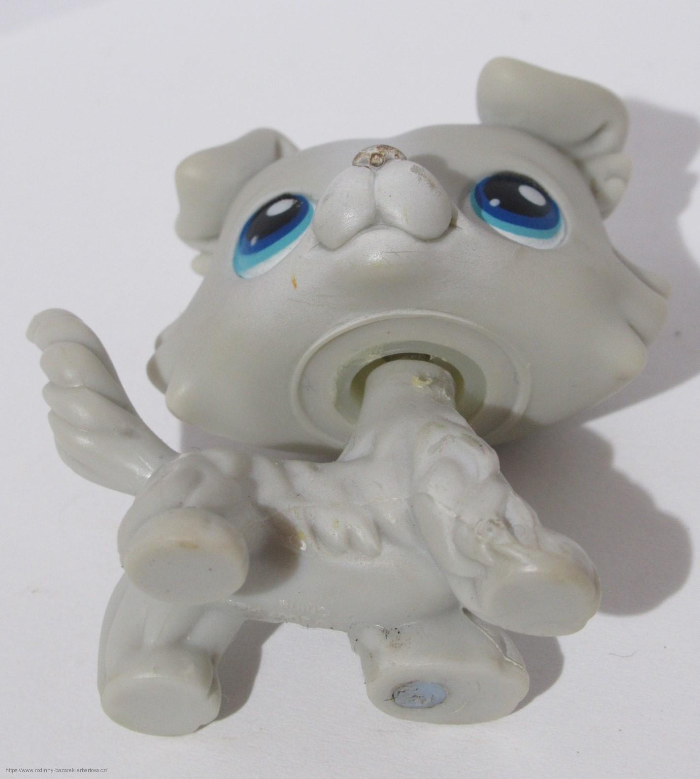 Littlest Pet Shop pes ORIGINÁL ! Kolie LPS 363 + magnet