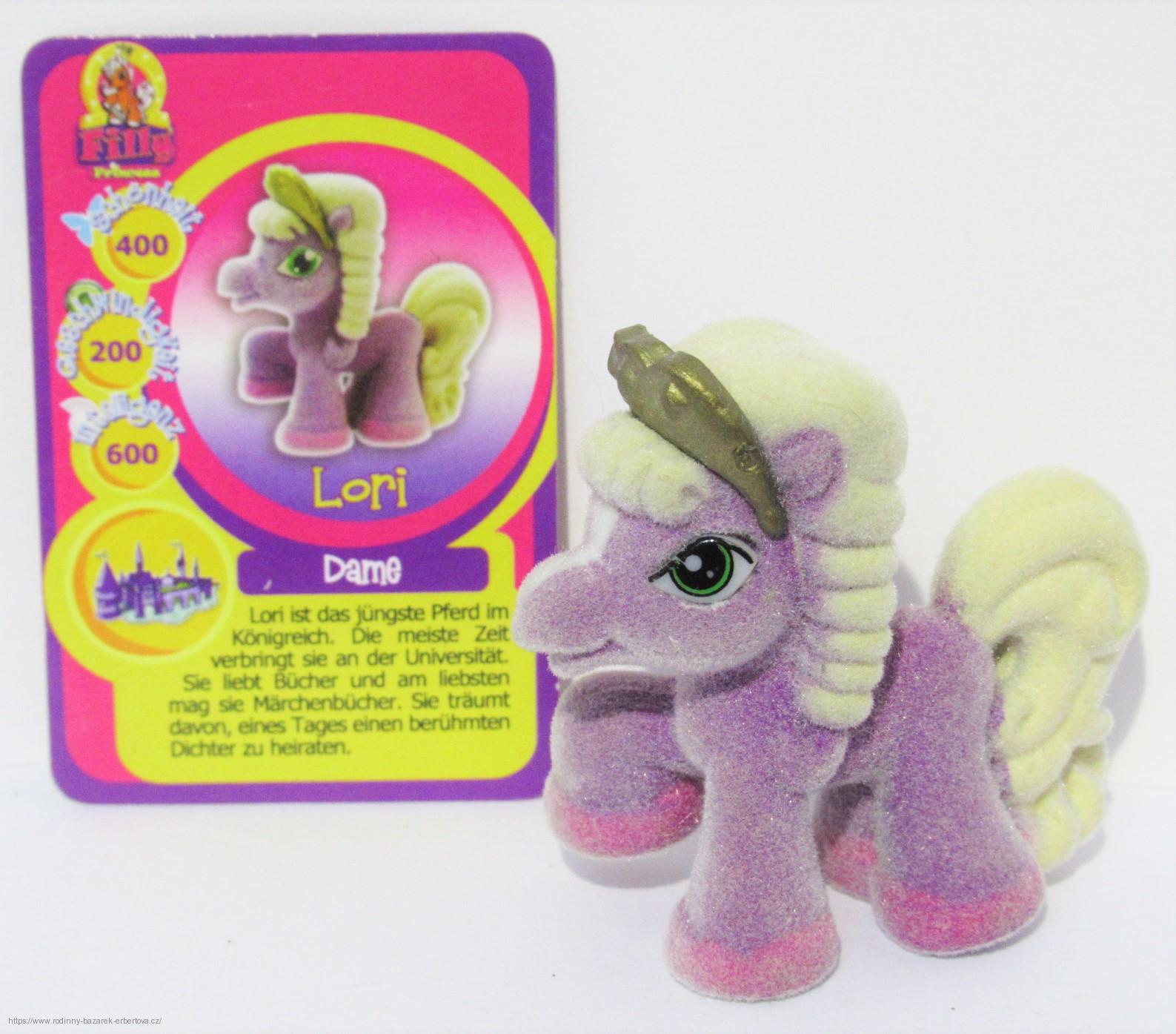 Simba FILLY kůň koníček Poník Lady Lori č.1 + kartička