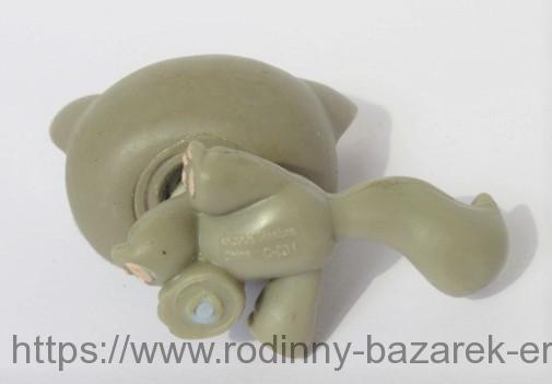 Littlest Pet Shop kočka SHC LPS 959 + magnet + semišové kytičky