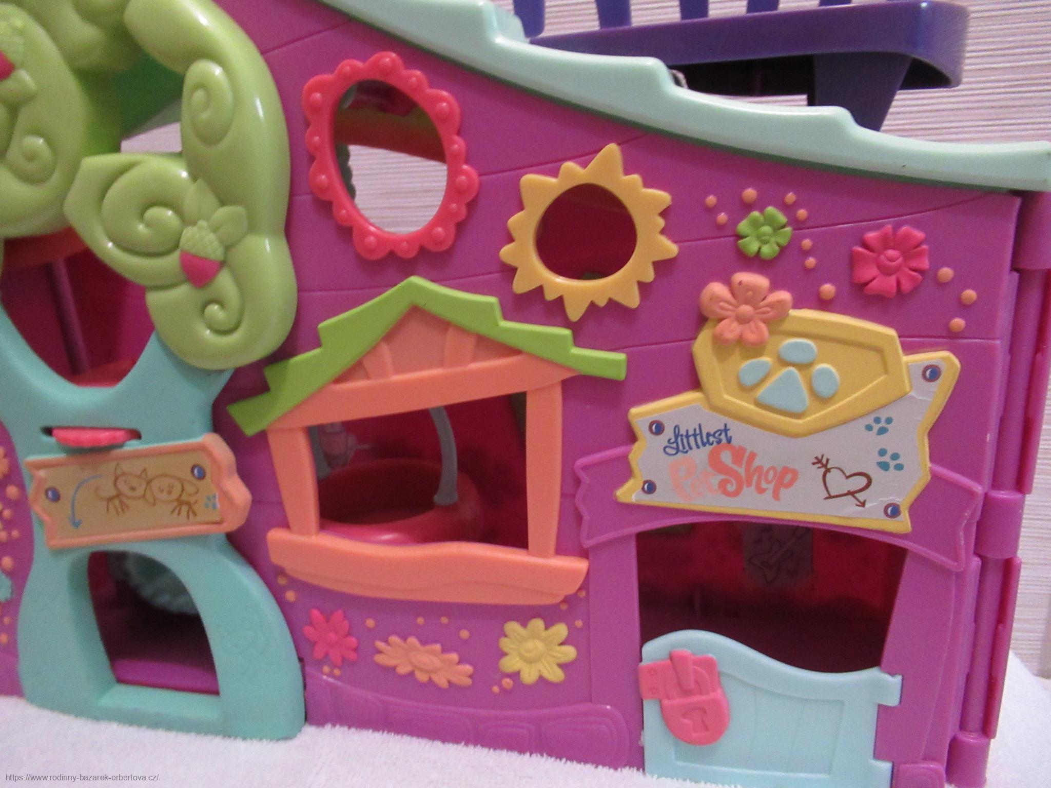 LITTLEST PET SHOP domeček dům Strom LPS