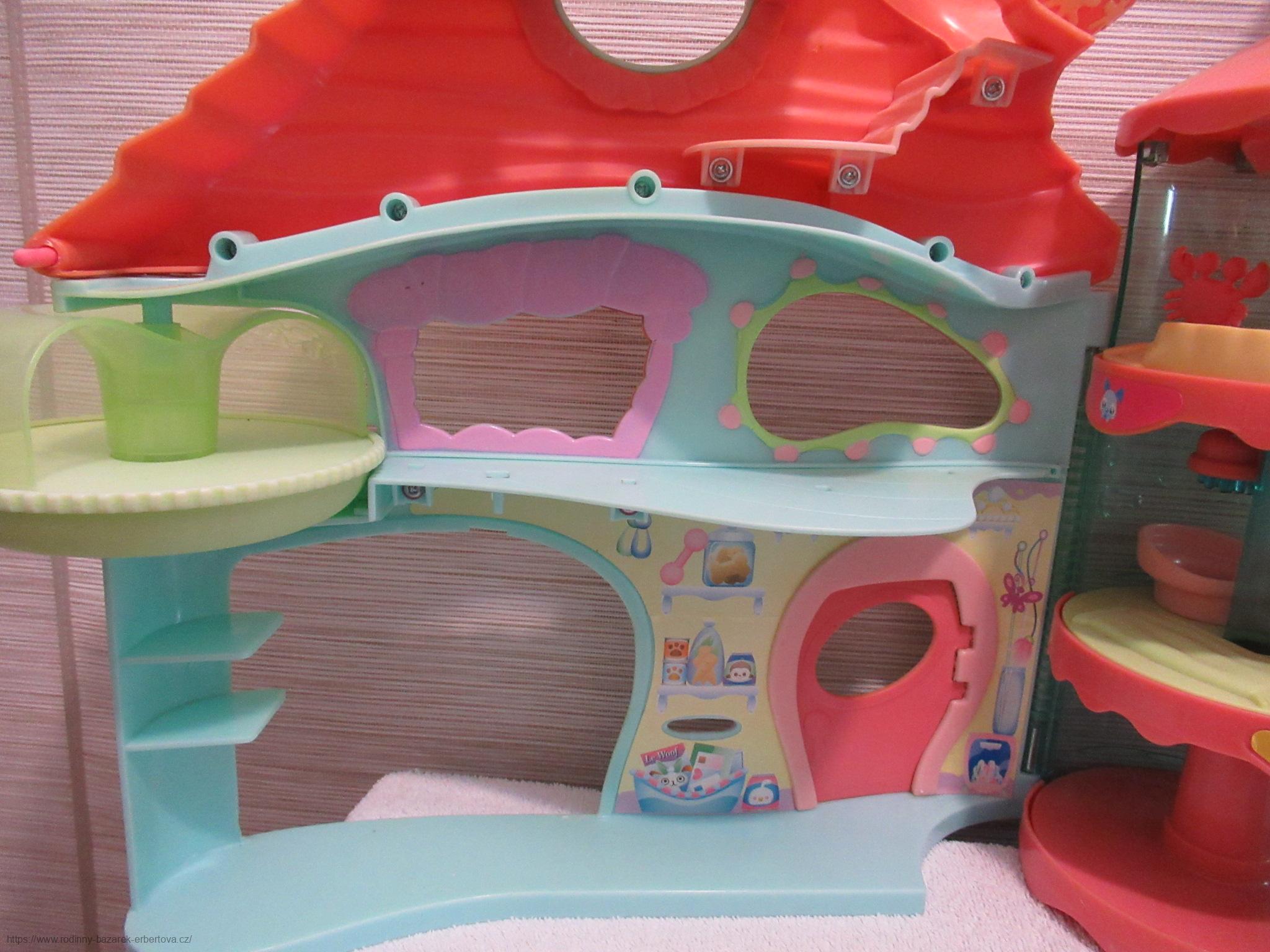 LITTLEST PET SHOP velký domeček XL dům LPS s Kolotočem