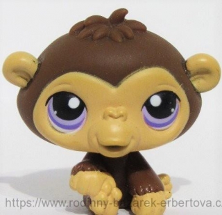 LITTLEST PET SHOP opice opička Šimpanz LPS 359 + magnet