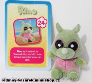 YooHoo friends figurka BEACH NOSOROŽEC + kartička