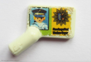 PLAYMOBIL doplněk figurce do ruky Policejní Průkaz