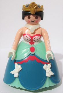 PLAYMOBIL figurka Paní Princezna Královna + sundavací sukně