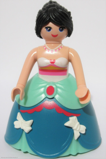 PLAYMOBIL figurka Paní Princezna Královna + sundavací sukně
