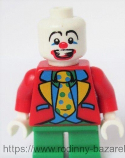 LEGO minifigurka dítě kluk KLAUN
