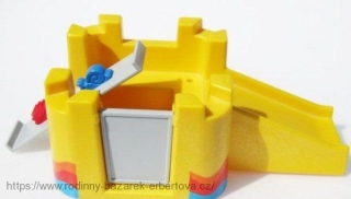 PLAYMOBIL doplněk z hřiště houpačka + klouzačka Hrad