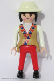 PLAYMOBIL figurka Paní vesta + Klobouk