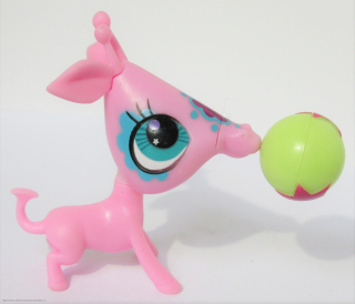 LITTLEST PET SHOP ze setu Small Playset: Stars & Limo Hýbací - aktivní Žirafa LPS 2769