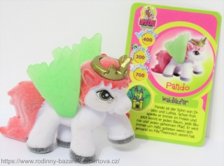 Simba FILLY kůň koníček Poník svítící křídla Víla Pando č.1 + kartička