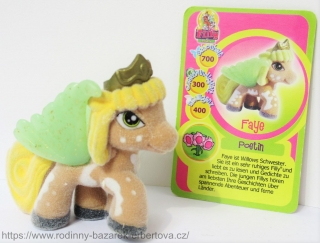 Simba FILLY kůň koníček Poník svítící křídla Víla Faye č.3 + kartička