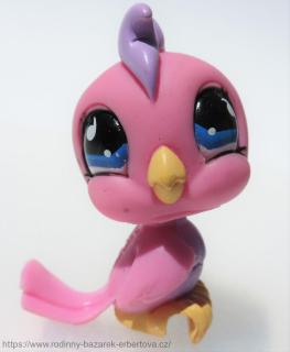LITTLEST PET SHOP pták papoušek Kakadu LPS 923