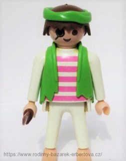 PLAYMOBIL figurka Pán figurka muž Pirát + Nůž