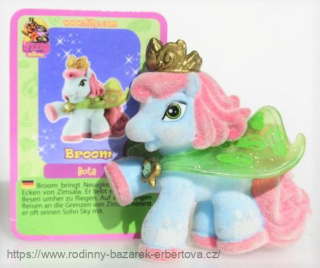 Simba FILLY kůň koníček Poník Filly Witchy Broom č.1 + Kartička - rodina Vítr