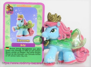 Simba FILLY kůň koníček Poník Filly Witchy Broom č.2 + Kartička - rodina Vítr