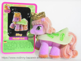 Simba FILLY kůň koníček Poník Filly Witchy Sky - rodina Vítr - svítící plášť + Kartička