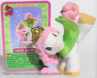 Simba FILLY kůň koníček Poník Filly Witchy Storm č.1 - rodina Vítr + Kartička