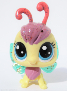 LITTLEST PET SHOP motýl Fairlie Frosting LPS (62)
