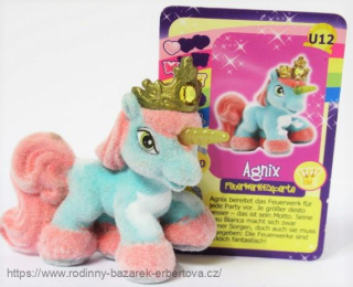 Simba FILLY kůň koníček Poník / Jednorožec Agnix č.1 + Kartička U12