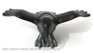 PLAYMOBIL zvířátko pták Vrána - roztažená křídla