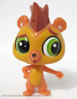 LITTLEST PET SHOP Ježek Russell Fergusson LPS 3705 vyměnitelná hlavička