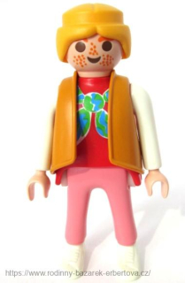 PLAYMOBIL figurka Paní ve vestě