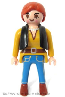 PLAYMOBIL figurka Paní ve vestě