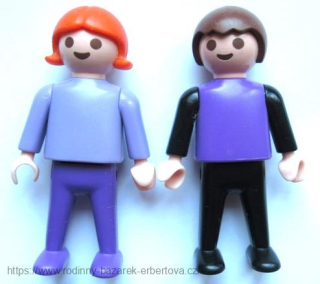 PLAYMOBIL figurka Díte holčička Holka + Kluk