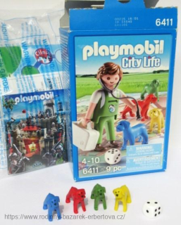 PLAYMOBIL ze setu 6411 kostka + 4x pes