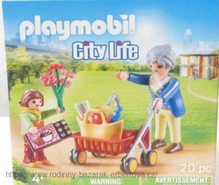 Playmobil 70194 Babička s chodítkem NOVÉ
