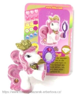 Simba FILLY kůň koníček Poník Filly Elves Isabella mládě + zrcátko + kartička