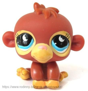 LITTLEST PET SHOP opice opička Mládě LPS 853 č.1