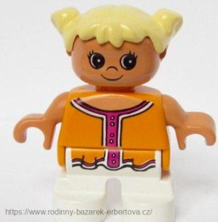 LEGO DUPLO figurka / postavička holčička Princezna - divadlo Zámek Nové