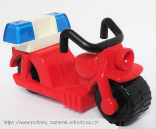 LEGO DUPLO Hasičská motorka + maják