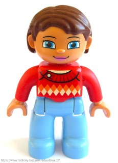 LEGO DUPLO figurka / postavička dospělák Paní / Maminka