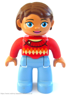 LEGO DUPLO figurka / postavička dospělák Paní / Maminka