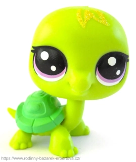 LITTLEST PET SHOP Lucky Pets Fortune Cookie: Wave 1 Želva LPStřpytky 