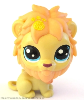 LITTLEST PET SHOP Lucky Pets Fortune Cookie: Wave 1 Sweet Ginger Lev LPS třpytky 