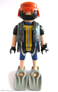 PLAYMOBIL figurka pán sportovec Potapěč
