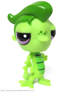 LITTLEST PET SHOP Televizní hvězdy Vinnie Ještěr Gekon LPS 3558 