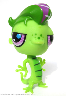 LITTLEST PET SHOP Televizní hvězdy Vinnie Ještěr Gekon LPS 3057