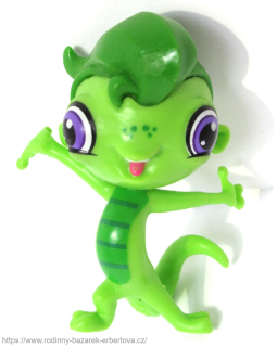 LITTLEST PET SHOP Televizní hvězdy Vinnie Ještěr Gekon LPS menší